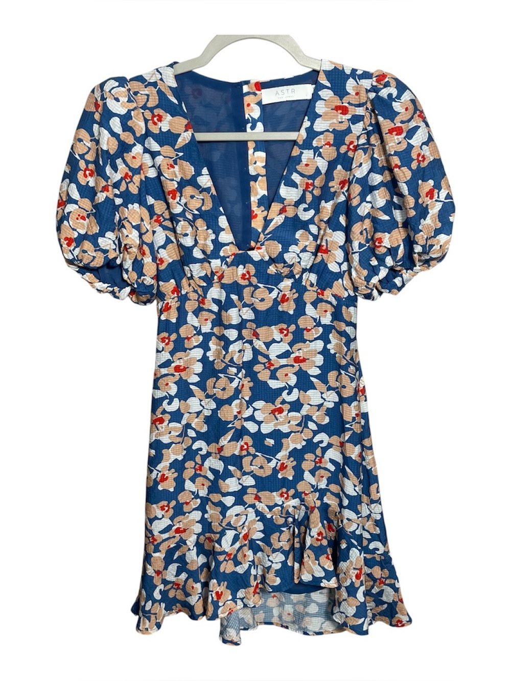 ASTR The Label Dress Puff Sleeves NWOT
Size XS